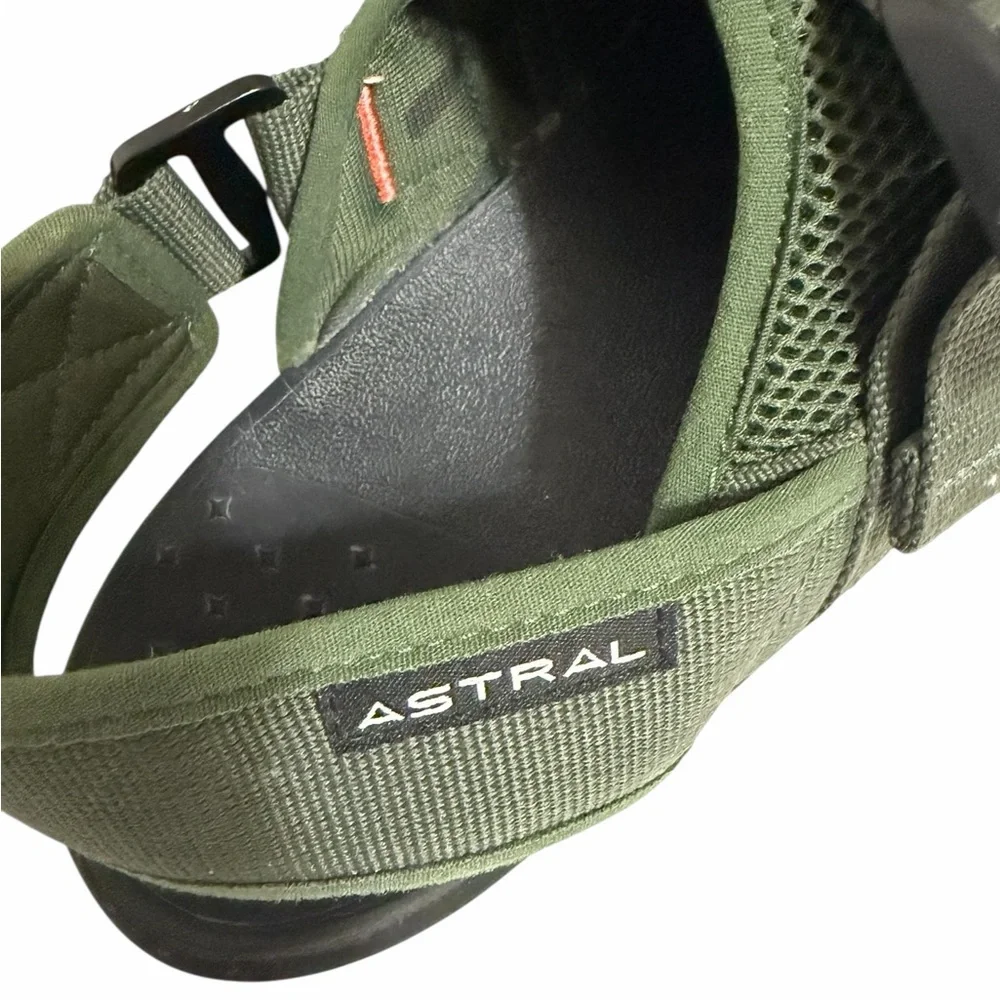 Olive Green Men's Sandals with Adjustable Straps